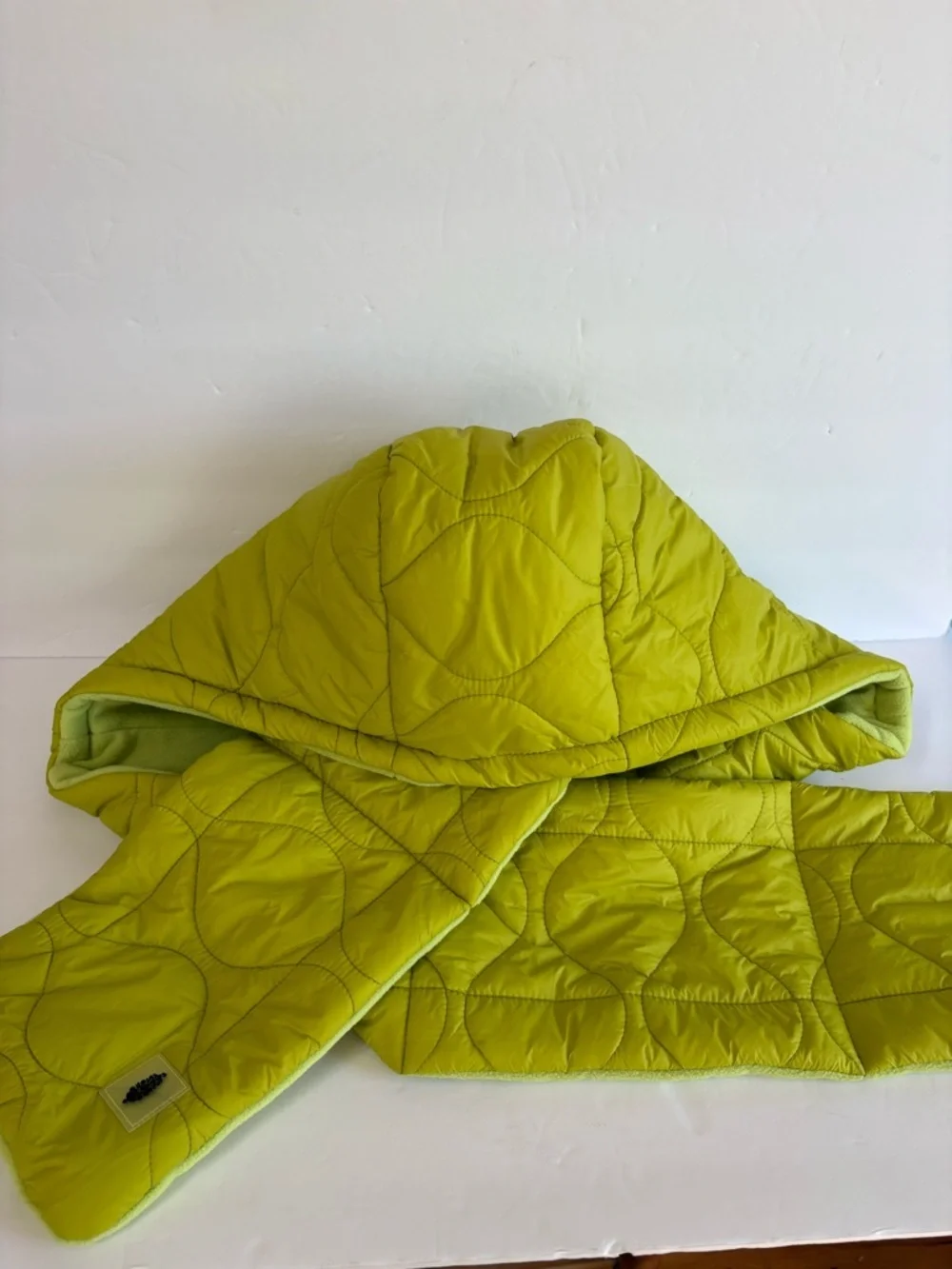 NWOT Free People FP Movement Fleece-Lined Hood Scarf